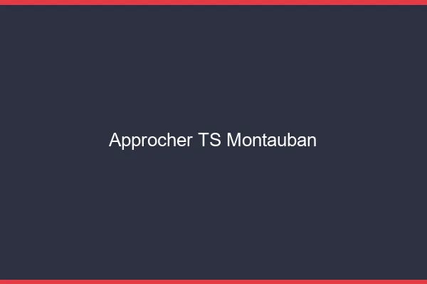 Approcher TS Montauban