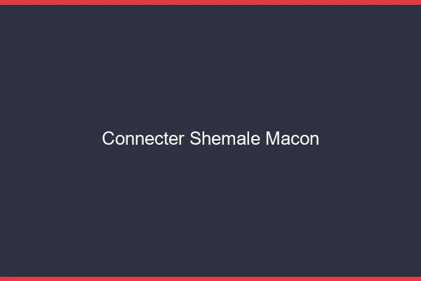 Connecter shemale Mâcon