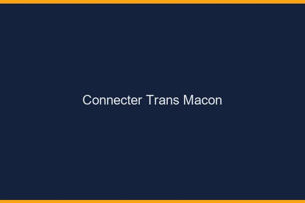 Connecter trans Mâcon
