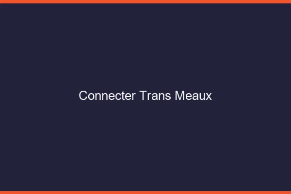Connecter trans Meaux