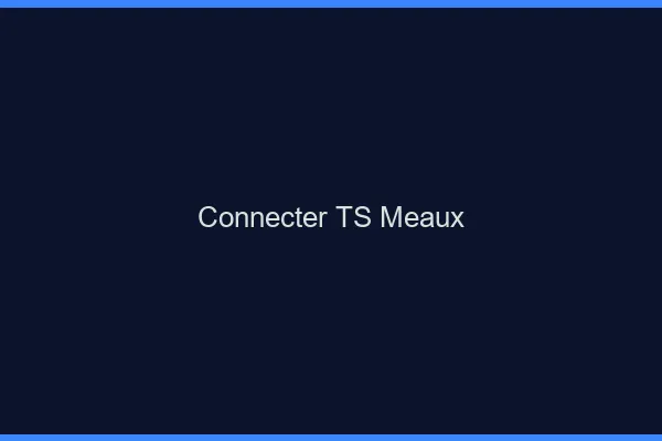 Connecter TS Meaux