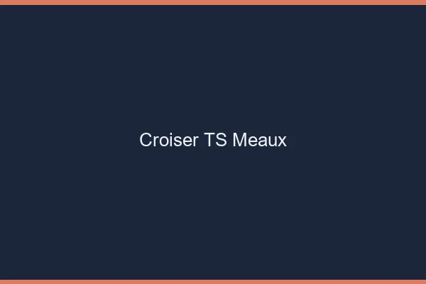 Croiser TS Meaux