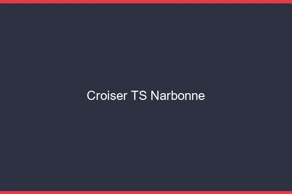Croiser TS Narbonne