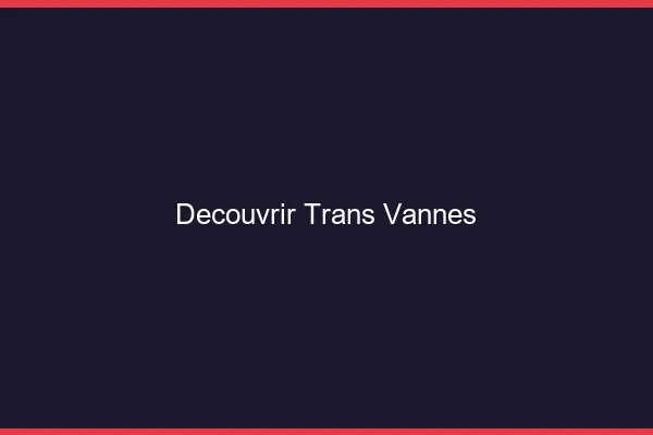 Découvrir trans Vannes