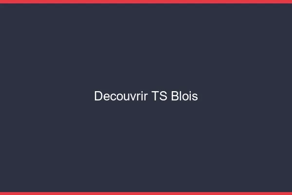Découvrir TS Blois