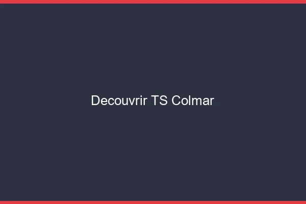 Découvrir TS Colmar