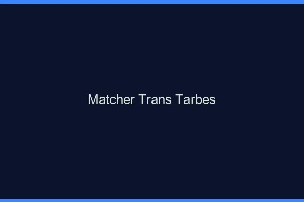 Matcher trans Tarbes