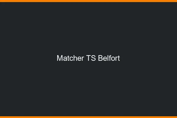 Matcher TS Belfort