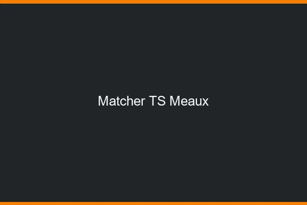 Matcher TS Meaux