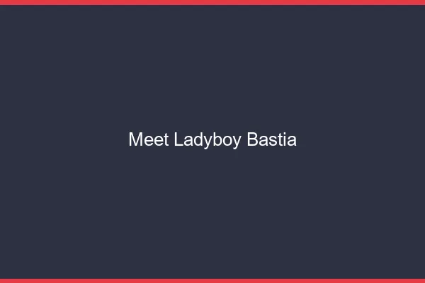 Meet ladyboy Bastia