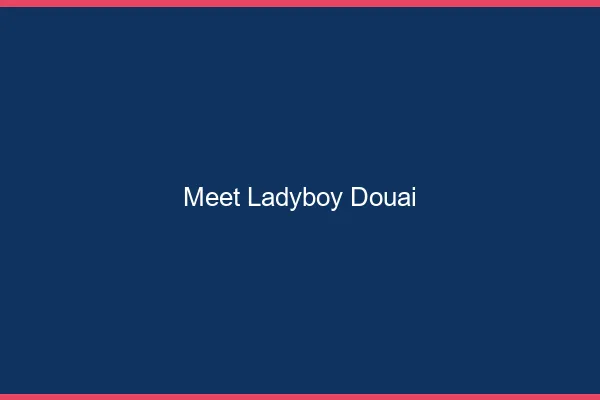Meet ladyboy Douai