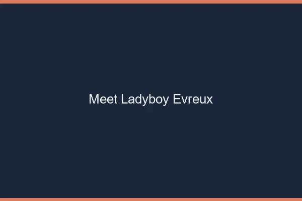 Meet ladyboy Évreux
