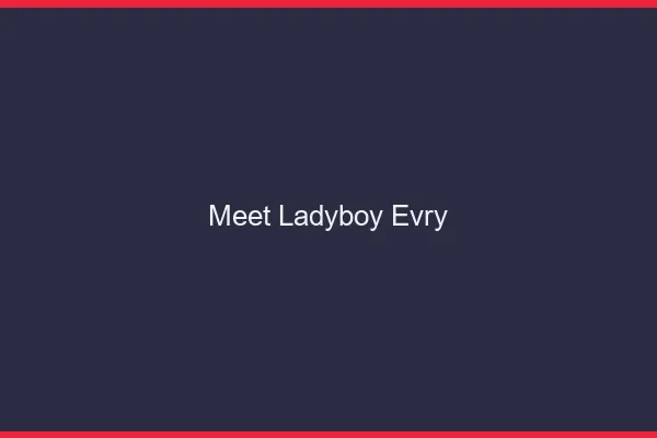 Meet ladyboy Évry