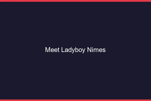 Meet ladyboy Nîmes