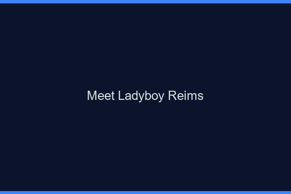 Meet ladyboy Reims