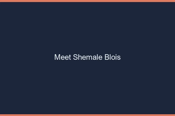 Meet shemale Blois