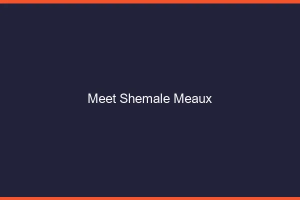 Meet shemale Meaux