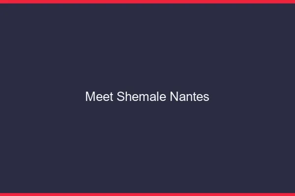 Meet shemale Nantes