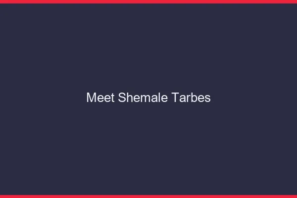 Meet shemale Tarbes