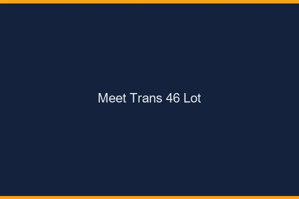 Meet trans 46 lot