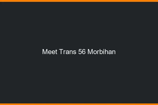 Meet trans 56 morbihan