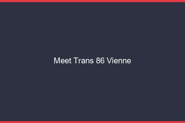 Meet trans 86 vienne
