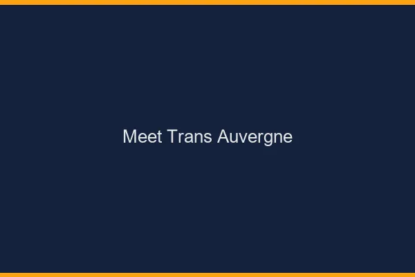 Meet trans Auvergne