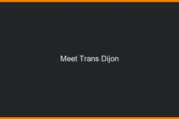 Meet trans Dijon