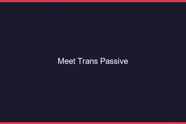 Meet trans passive