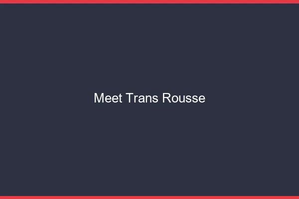 Meet trans rousse