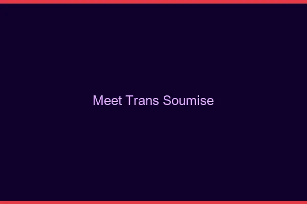 Meet trans soumise