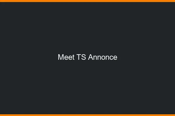 Meet TS annonce