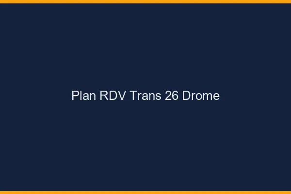 Plan RDV trans 26 drôme