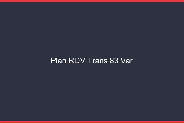 Plan RDV trans 83 var