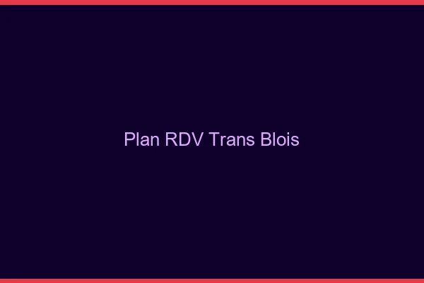 Plan RDV trans Blois
