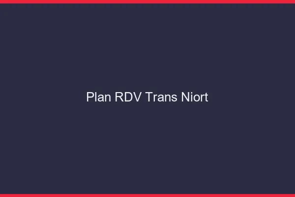 Plan RDV trans Niort