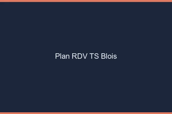 Plan RDV TS Blois
