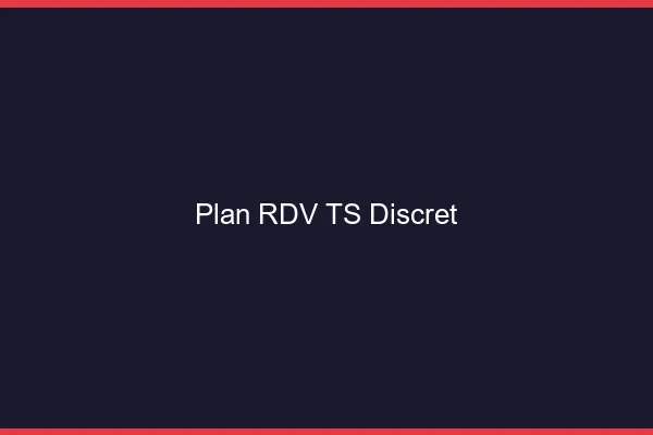 Plan RDV TS discret