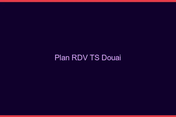 Plan RDV TS Douai