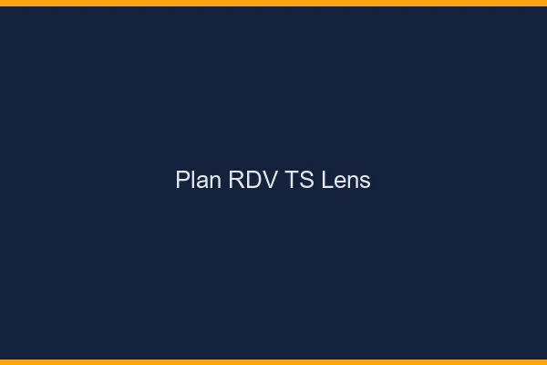 Plan RDV TS Lens