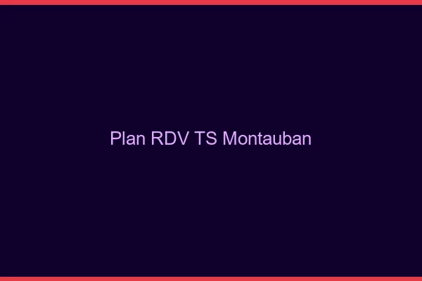 Plan RDV TS Montauban
