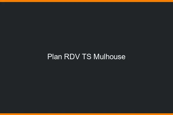 Plan RDV TS Mulhouse