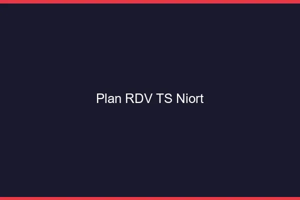 Plan RDV TS Niort