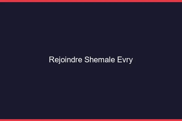 Rejoindre shemale Évry
