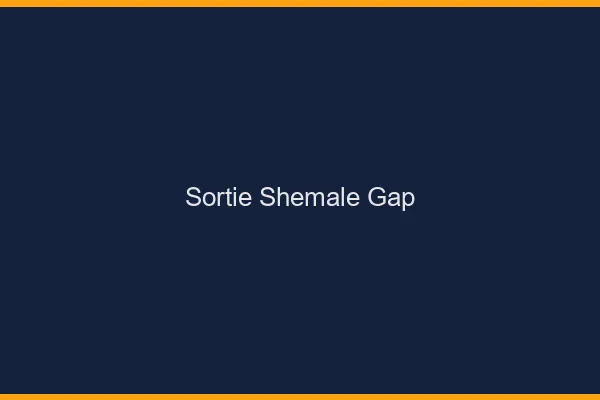 Sortie shemale Gap