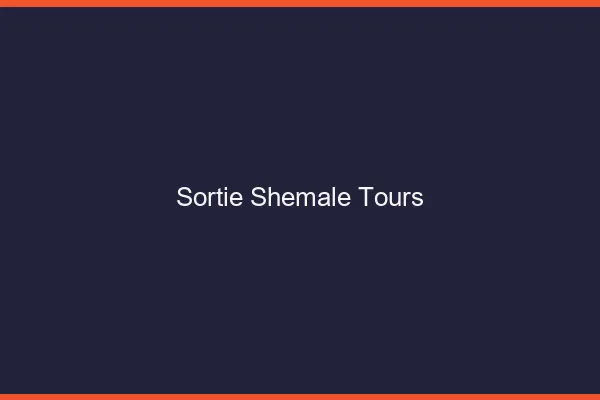 Sortie shemale Tours