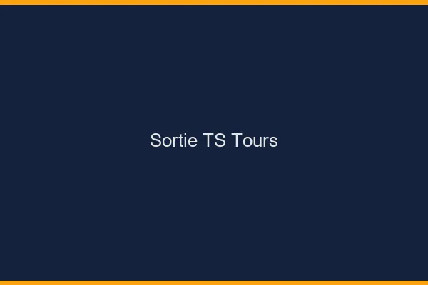 Sortie TS Tours