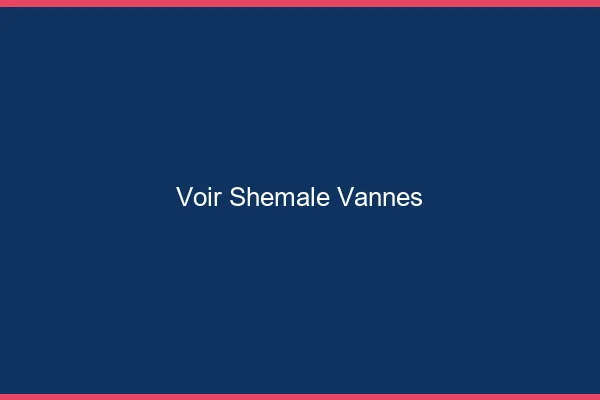 Voir shemale Vannes