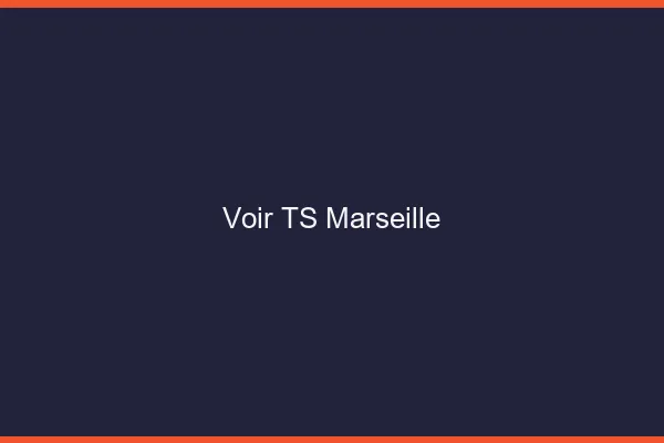 Voir TS Marseille