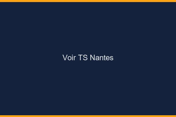 Voir TS Nantes